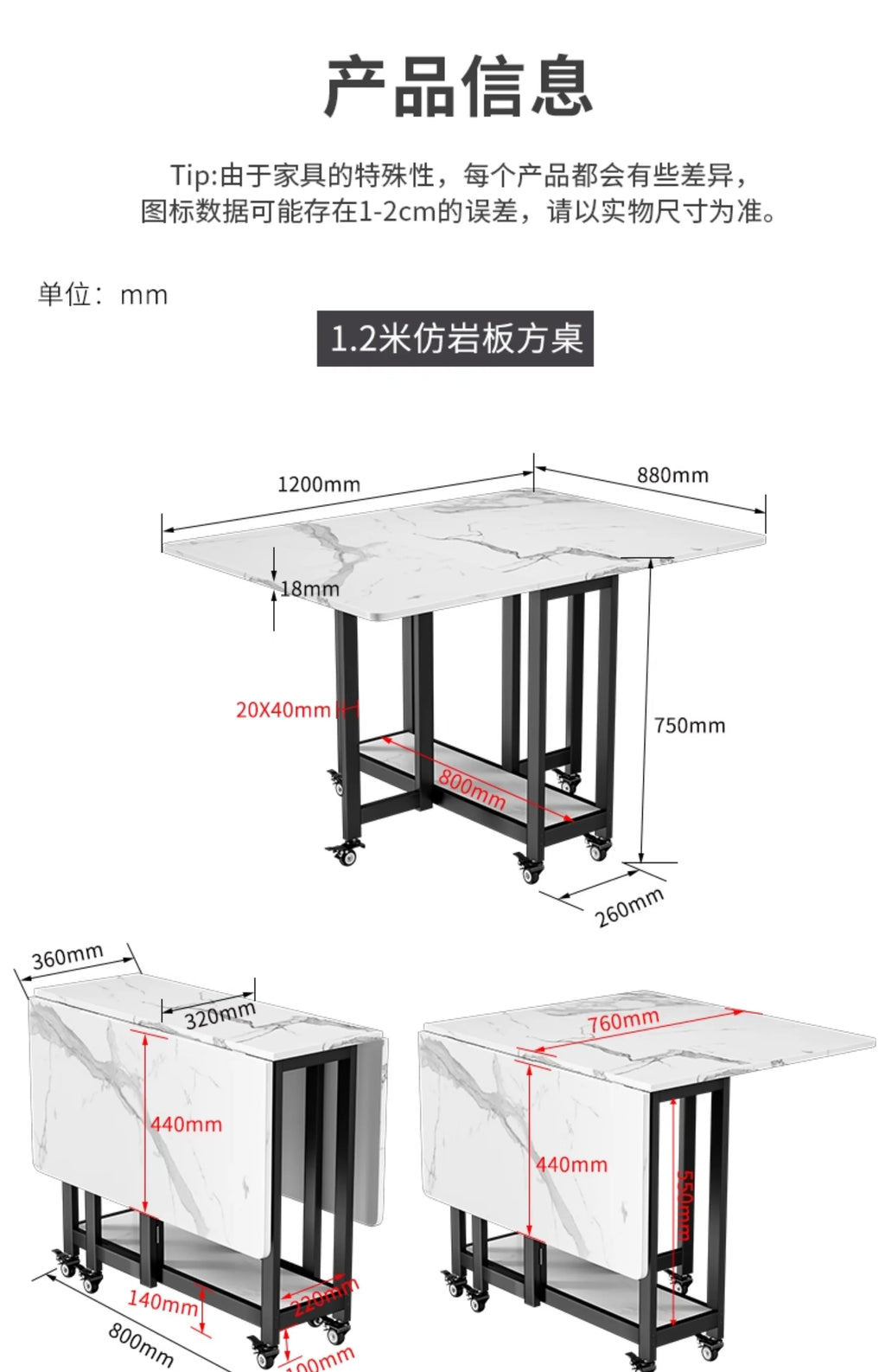 Italian Luxury Dining Tables Modern Foldable Unique Design Dining Tables Waterproof Elegant Muebles De Comedor Furniture Home