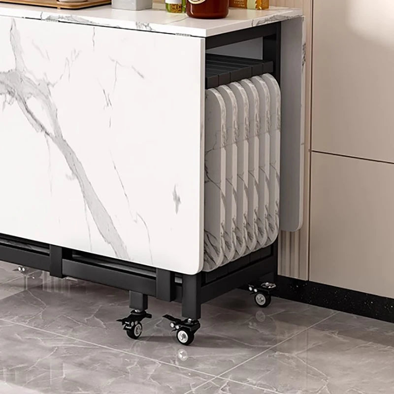 Italian Luxury Dining Tables Modern Foldable Unique Design Dining Tables Waterproof Elegant Muebles De Comedor Furniture Home