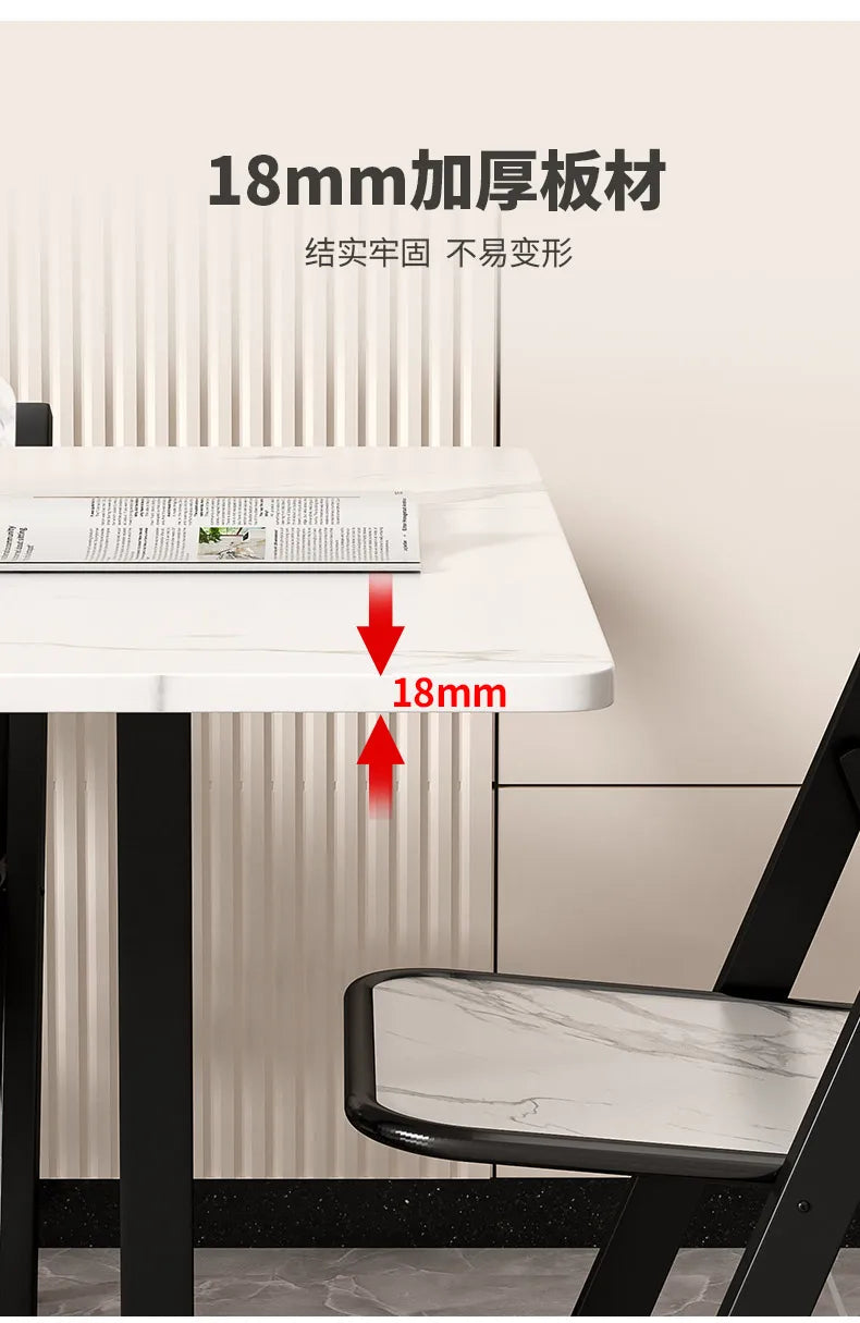 Italian Luxury Dining Tables Modern Foldable Unique Design Dining Tables Waterproof Elegant Muebles De Comedor Furniture Home